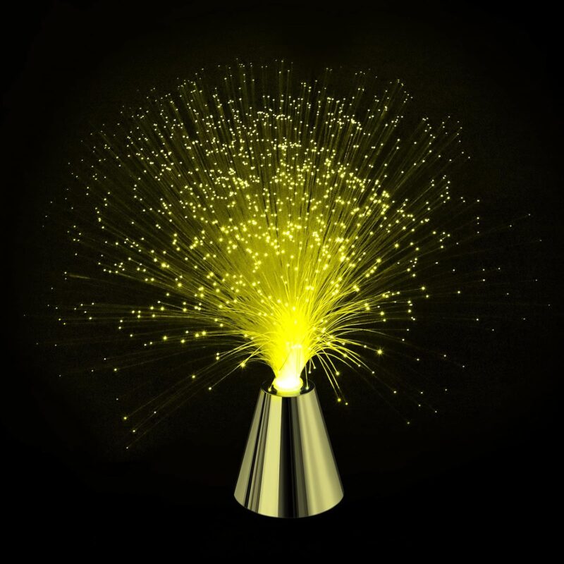 Sensory Fiber Optic Lamp -  Color Changing with Cone Base - Fiber Optic Lights with Battery Powered - Calming Mood Night Light … - Image 2